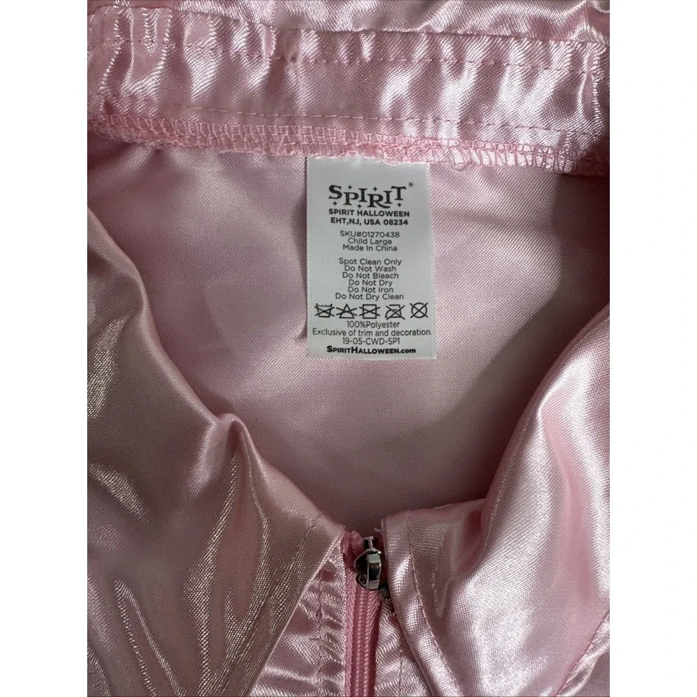 Grease 50s Pink Sweeties Cosplay Costume Jacket Childs L by Spirit‎ Halloween